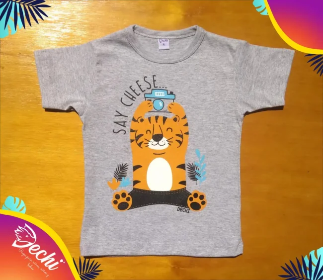 remera de bebe por mayor tigre gris fabrica mayorista con envíos