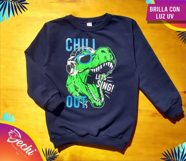 Buzo rustico verano dinosaurio azul marino Fabrica mayorista ropa para niños niñas y bebes