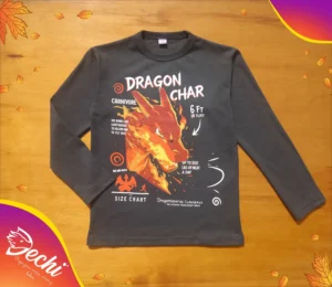 Ropa para niño remera nene char fabrica mayorista 2025