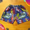 Malla Dinosaurio Azul (short de baño)