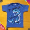 Remera Dinosaurio geometrico MC