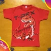 Remera Dinosaurio geometrico MC