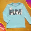 Remera FUN conejitos Bebe CON BRILLO! ML