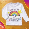 Remera Bebe Arcoiris ML
