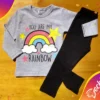 Remera Bebe Arcoiris ML