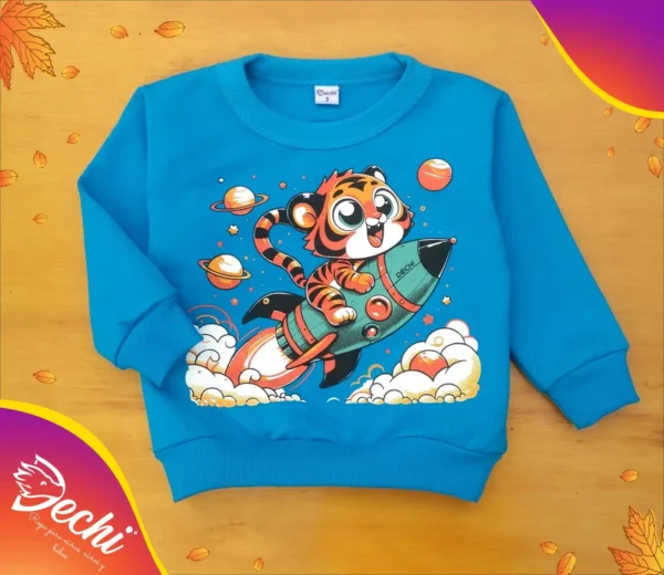 Buzo de Bebe Tigre en el espacio