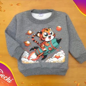 Buzo de Bebe Tigre en el espacio