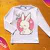 Remera Bebe Conejita corazon ML