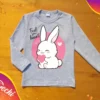 Remera Bebe Conejita corazon ML