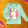 Remera Bebe Conejita corazon ML
