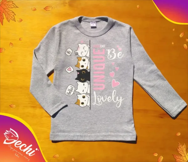 Remera Bebe Gatitos Unique ML