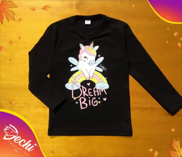 Remera Bebe Unicornio ML