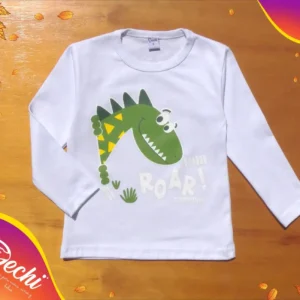 Remera Bebe Dino "Roar" ML