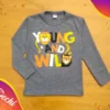Remera Bebe Young and Wild ML