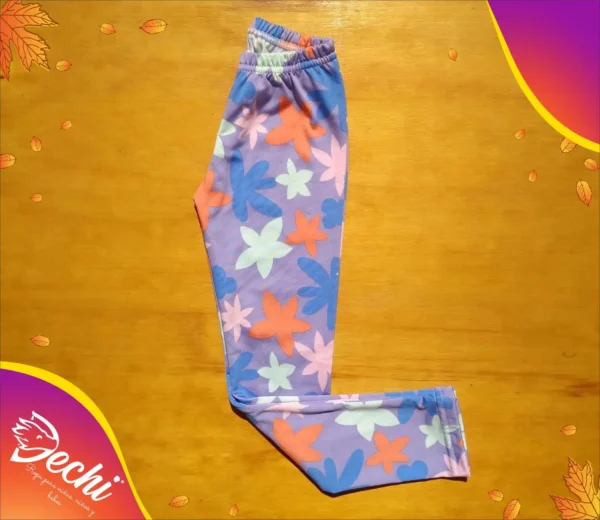 Calzas BEBE Termica Lila