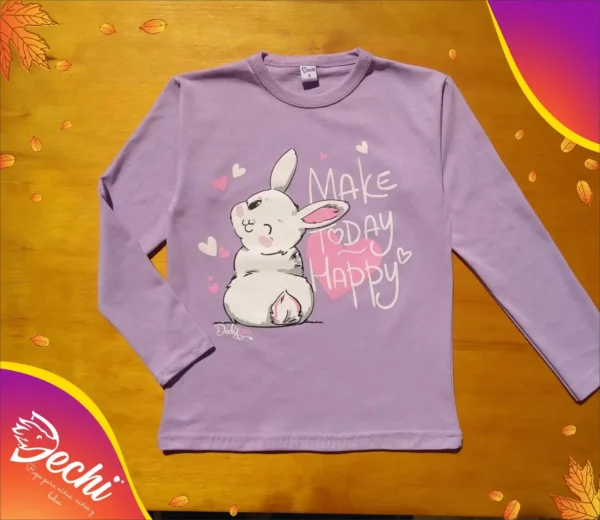 Remera Conejita Happy ML