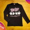 Remera Hello Gatitos ML