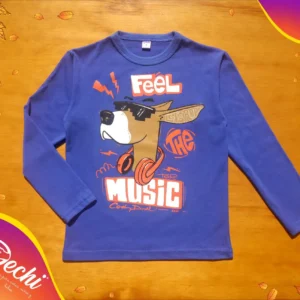 Remera Canguro con auriculares ML