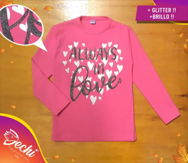 Remera Always in Love ML