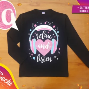 Remera Music relax ML