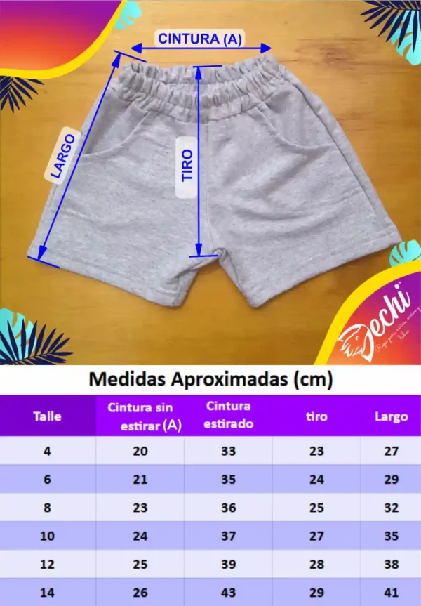 Short de Rustico Combinados