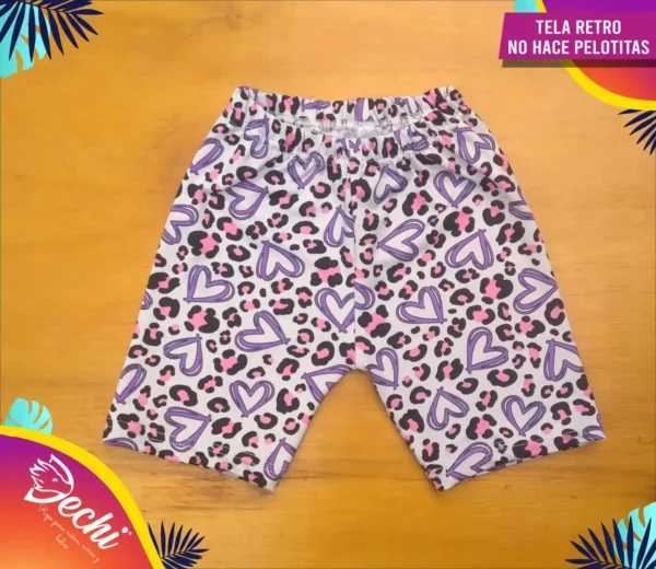 Biker Animal Print tela retro (lycra)