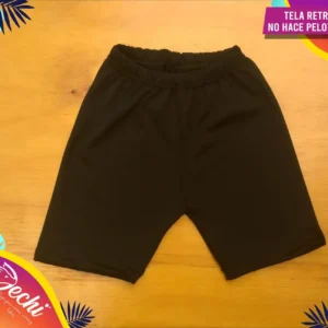 Biker Negro tela retro (lycra)