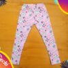 Calzas BEBE Rosa Gatitos algodón con Lycra