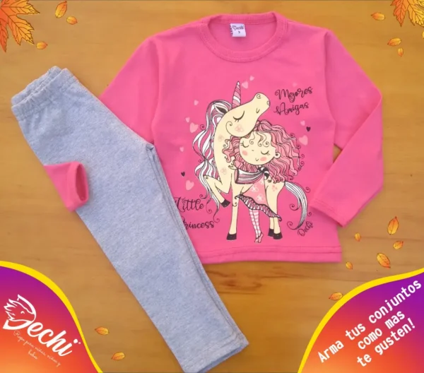 Calzas de BEBE lisa Algodón con Lycra