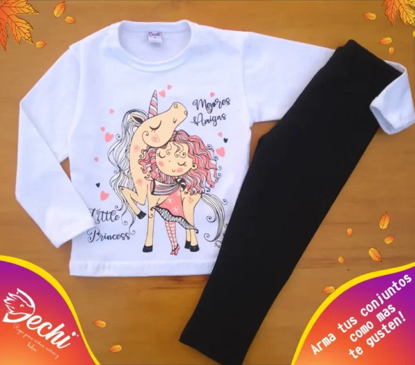 Calzas de BEBE lisa Algodón con Lycra