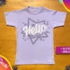 Remera Hello GLITTER MC