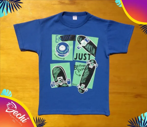 Remera Skate be Free MC