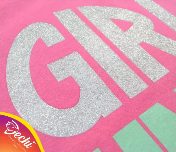 Musculosa Girls Unite Con brillo (GLITTER)