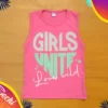 Musculosa Girls Unite Con brillo (GLITTER)