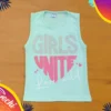 Musculosa Girls Unite Con brillo (GLITTER)