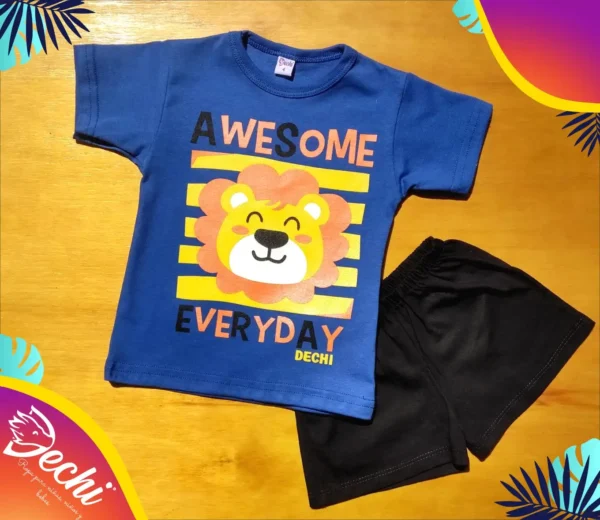 Remera de BEBE Leon Awesome MC
