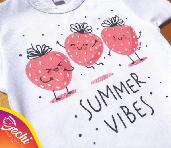 Remera de BEBE Frutillas MC