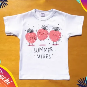 Remera de BEBE Frutillas MC