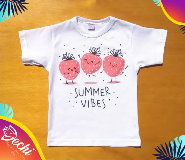 Remera de BEBE Frutillas MC