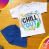 Remera de BEBE Chill Out Playa MC