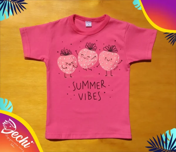 Remera de BEBE Frutillas MC
