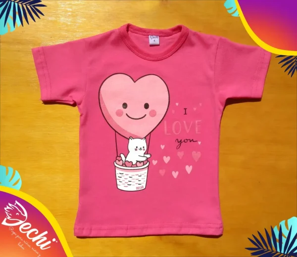 Remera de BEBE Gatito Globo MC