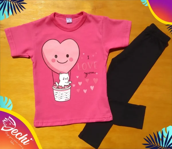 Remera de BEBE Gatito Globo MC