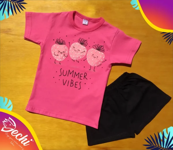 Remera de BEBE Frutillas MC