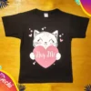 Remera de BEBE Gatita abrazame! MC
