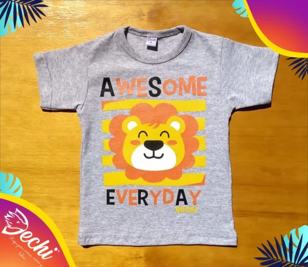 Remera de BEBE Leon Awesome MC