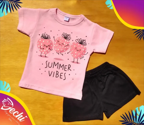 Remera de BEBE Frutillas MC
