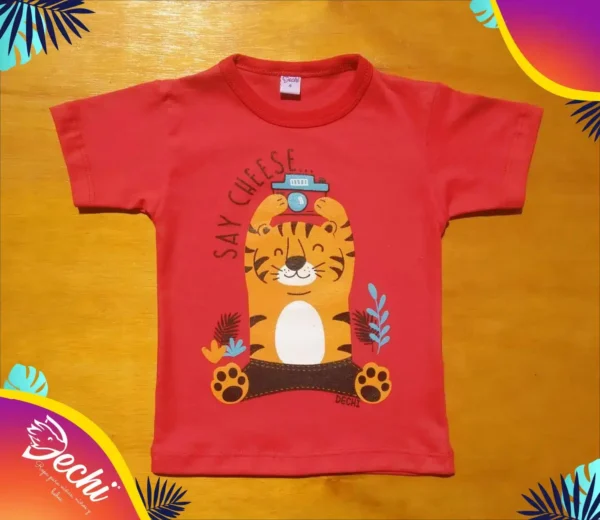 Remera Tigre fotos MC bebe