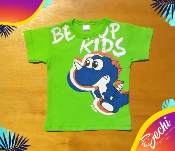 Remera de BEBE Dino Be top Kids MC