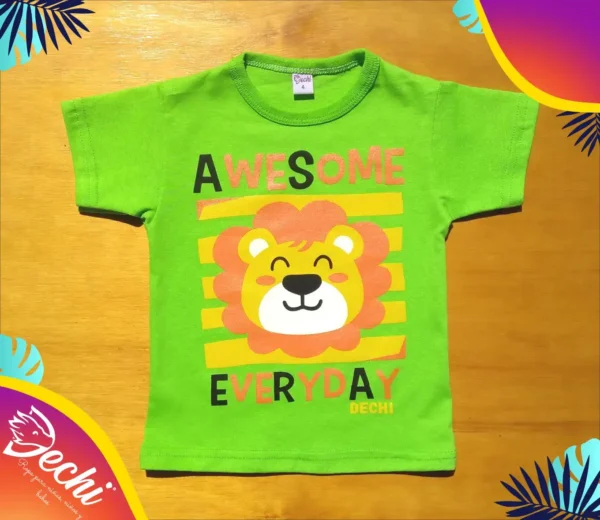 Remera de BEBE Leon Awesome MC
